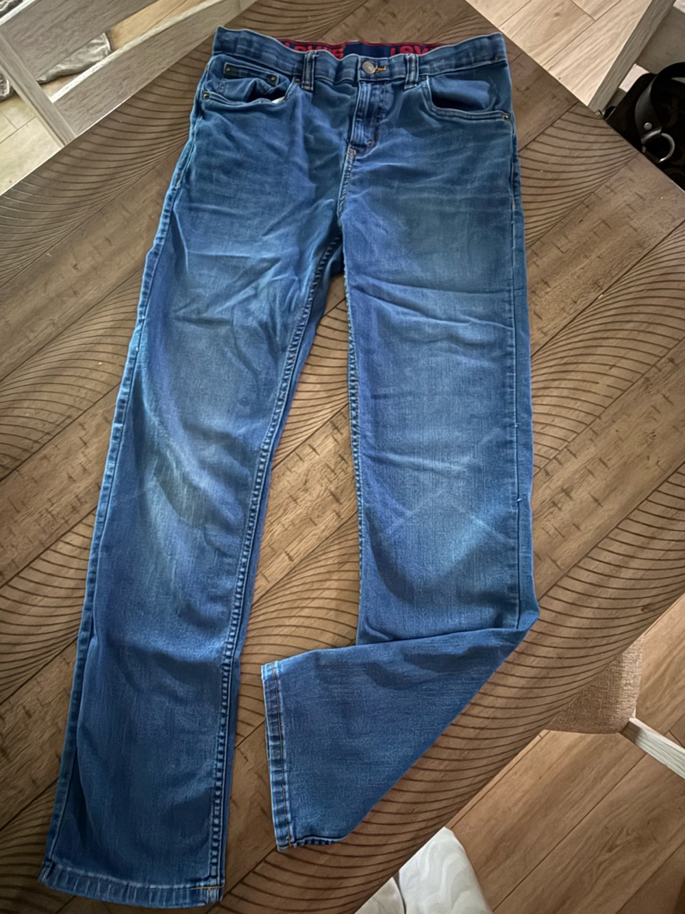 Levi's Men's Blue Slim Straight Jeans